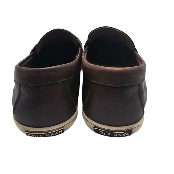 Cole Haan Hyannis Men’s Penny Loafers Slip On Brown Leather C26467 Size 10.5 - Picture 6 of 11